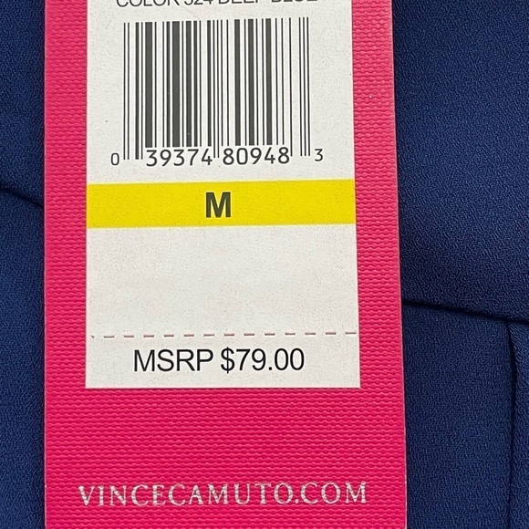 Vince Camuto women’s sleeveless sheer popover tiered red top size medium - Picture 7 of 7